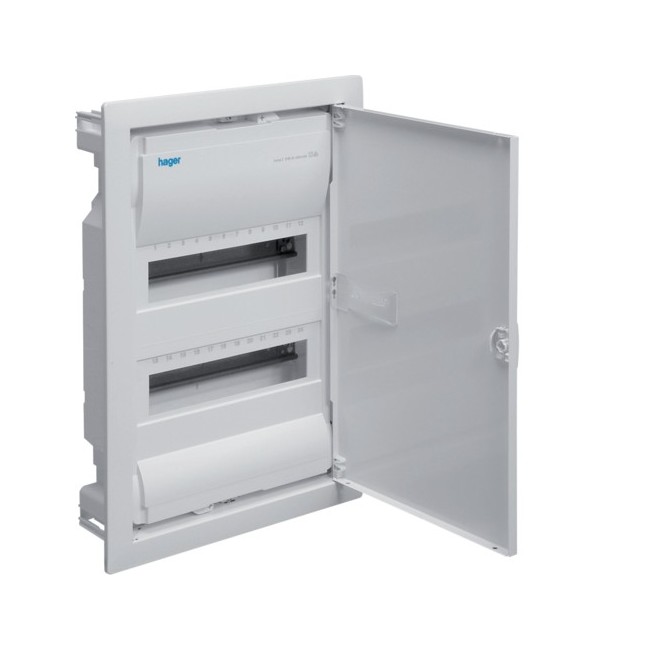 Volta enc. 2 rangées, 24M - COFFRET DISTRIBUTION  HAGER VU24ND