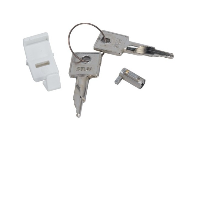 Serrure à clé pr VF/VS - COFFRET DISTRIBUTION  HAGER VZ794N