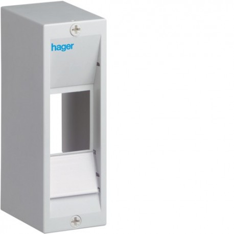 Coffret cache-borne 2 M - COFFRET DISTRIBUTION  HAGER GD102A