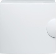 Porte opaque pr GA01N - COFFRET DISTRIBUTION  HAGER GP112PN