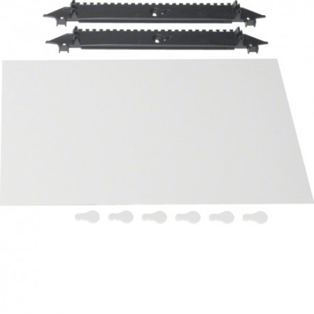 Plaque de fond pr GD318A - COFFRET DISTRIBUTION  HAGER GS318D