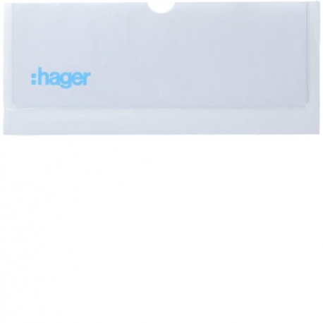 Pochette à plan pr Gamma - COFFRET DISTRIBUTION  HAGER GZ07A