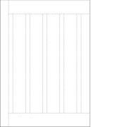 Jeu de 10 feuilles rep. Gamma - COFFRET DISTRIBUTION  HAGER GZ31A