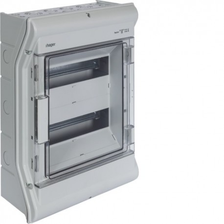 Vector IP55, 2 rangées, 24M - COFFRET DISTRIBUTION  HAGER VE212F