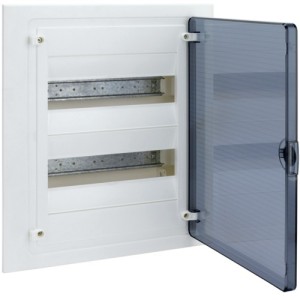 Véga enc. 2R 24M porte transp - COFFRET DISTRIBUTION  HAGER VF212TR