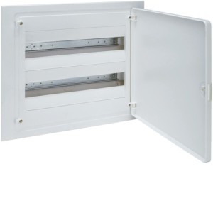 Véga enc. 2R 36M porte opaque - COFFRET DISTRIBUTION  HAGER VF218PR