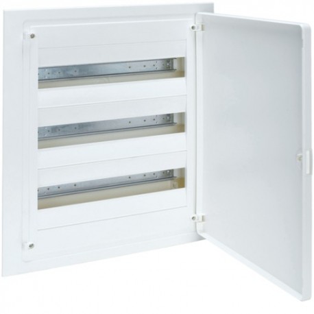 Véga enc. 3R 54M porte opaque - COFFRET DISTRIBUTION  HAGER VF318PR