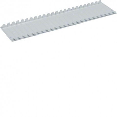 Obturateurs bande 12M RAL 7035 - COFFRET DISTRIBUTION  HAGER VZ415