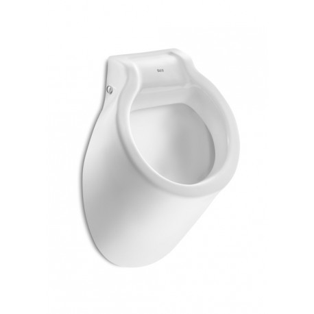 Urinoir mural Spun porcelaine blanc alimentation arrière sans abattant - ROCA A353147000