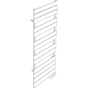 Sèche-serviette ACOVA - RÉGATE électrique   500W TSX-050-050