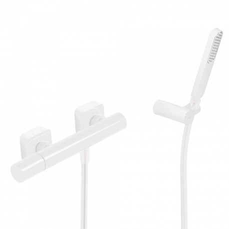 Mitigeur Douche LOFT COLORS Blanc Mat - TRES 20016701BM