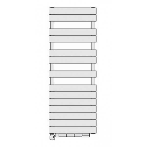 ACOVA - Sèche-serviette électrique Acova Régate +Air, commande infrarouge  IRS + soufflant 1000W, puissance 1000W , hauteur 1694 mm, largeur 500 mm,  Blanc RAL 9016 Réf. TSX100-050IFS