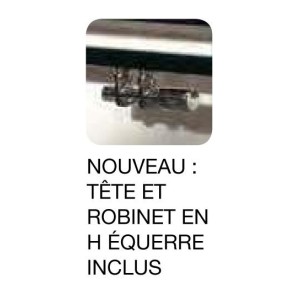 Sèche-serviette eau chaude ACOVA KADRANE SPA Inox 464W - KARI-150-055