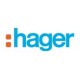 2barres liaison hor 2 arm.s - ENVELOPPES HAGER FC192
