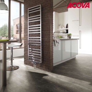 Sèche-serviette ACOVA - KADRANE SPA Mixte INOX 330W /  300W - AKARI-130-045/GF