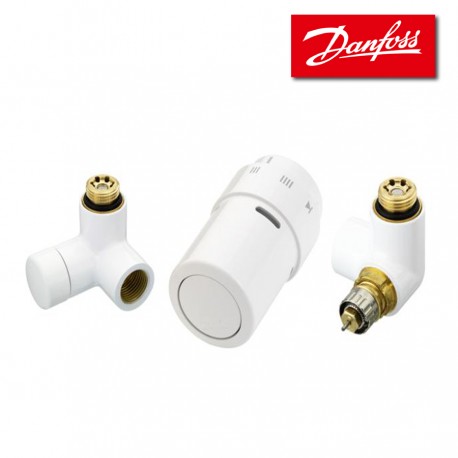 Kit X-TRA droit pour radiateurs ou décors- BLANC - DANFOSS - 013G4007