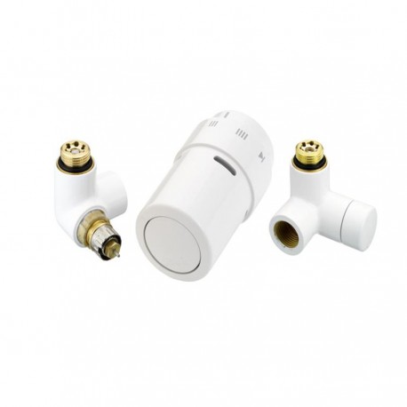 Kit X-TRA gauche pour radiateurs ou décors- BLANC - DANFOSS - 013G4008