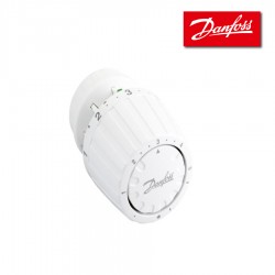 Tête thermostatique blanche technologie gaz - bulbe incorporé RA2990 - DANFOSS - 013G2990