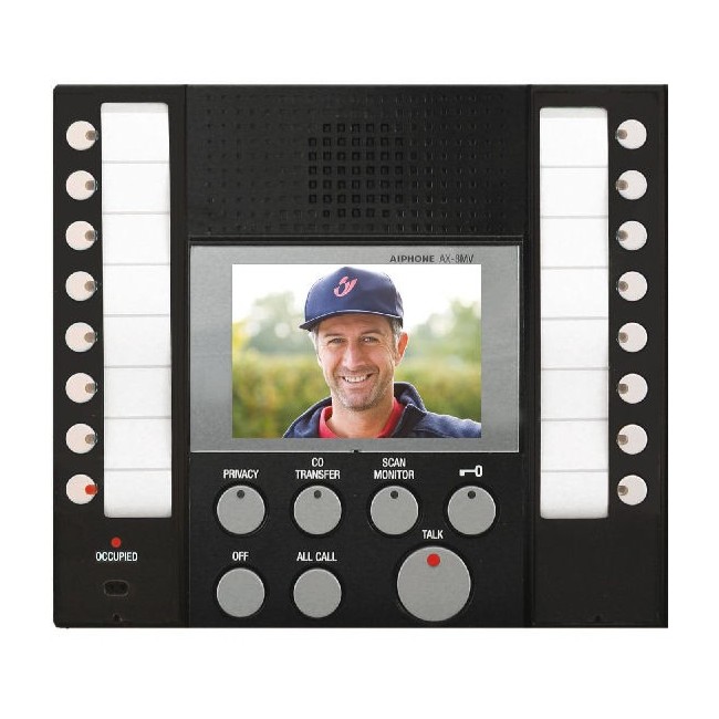 AX8MV P.MAITRE VIDEO 16L. Accessoire interphonie tertiaire - Aiphone 110957