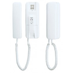Kit interphone blanc type téléphone AT406 - Aiphone 100008