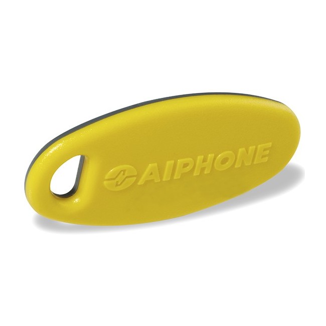 Badge gris/jaune pour UGVBT et CUGVBT KEYGJ - Aiphone 120173