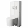Habillage Bâti-Support pour WC suspendu Blanc Brillant NOJA - SALGAR 87798