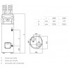 Chauffe-eau thermodynamique Nuos Primo - 200 l - Ø 584 mm - ARISTON 3069653