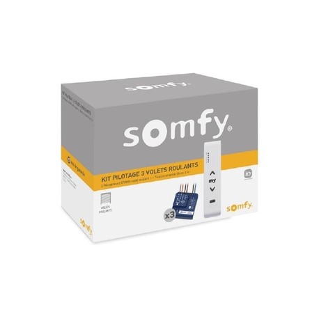 Kit pour pilotage de 3 volets roulants IZYMO SOMFY - 1870307