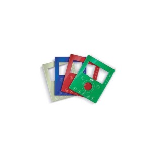 Set de 4 coiffes de couleur pour moniteur AIKO  1716/51 - pour Kit Note Urmet