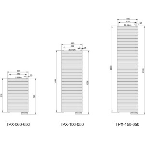 Sèche-serviette ACOVA REGATE STATUS électrique TPX