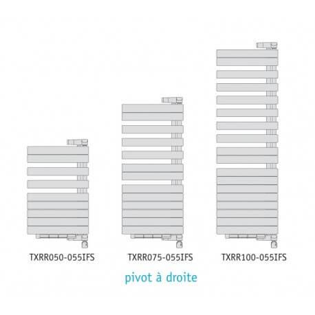 Sèche-serviette Soufflant ACOVA REGATE TWIST + AIR électrique TXRR-TXRL