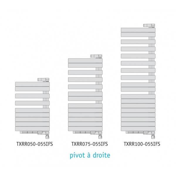 Sèche-serviette Soufflant REGATE Twist + Air électrique ACOVA - Vita Habitat