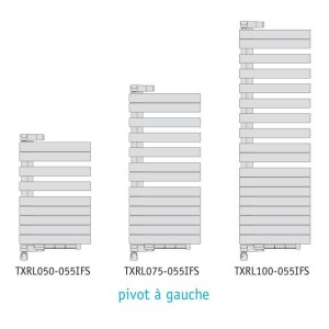 Sèche-serviette Soufflant ACOVA REGATE TWIST + AIR électrique TXRR-TXRL