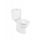Pack WC à sortie horizontale avec abattant Silencio VICTORIA - ROCA A34P395000