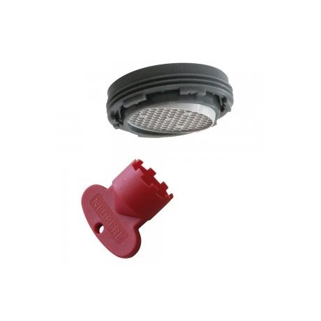 Aérateur orientable + clé Mâle 24/100 - TRES 29961006