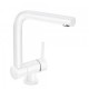 Mitigeur évier rabattable Blanc mat TRES COLORS - TRES 030335BM