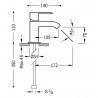 Mitigeur lavabo avec aérateur - TRES 106103