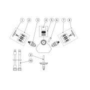 Robinet bidet  - TRES 123120