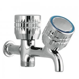 Robinet d'arrivée d'eau pour lave‑linge 1/2” ‑ 3/4" - TRES 123515