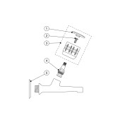 Mitigeur évier 1/2" - TRES 123520F