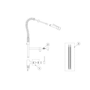 Mitigeur évier  - TRES 130495