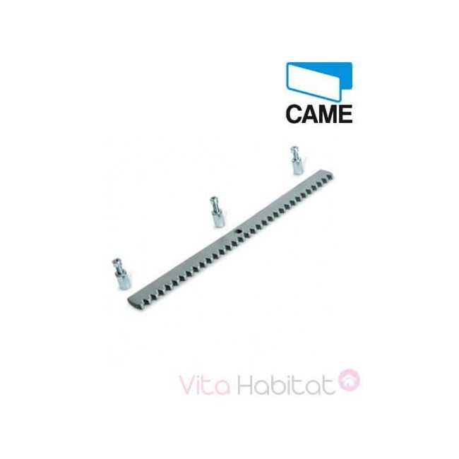 CGZS Crémaillère en acier laminé, percé pour motorisation portail coulissant CAME - 30 x 08 mm - CAME -  CGZS