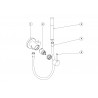 Mitigeur Encastrable pour Bidet et WC Chrome - TRES 134123