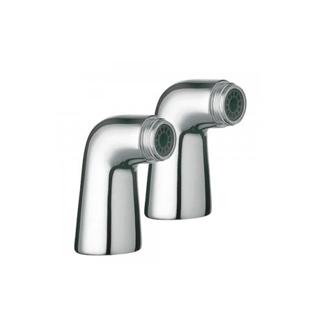 Adaptateur coudé baignoire/douche 2 unités avec silencieux - TRES 134870