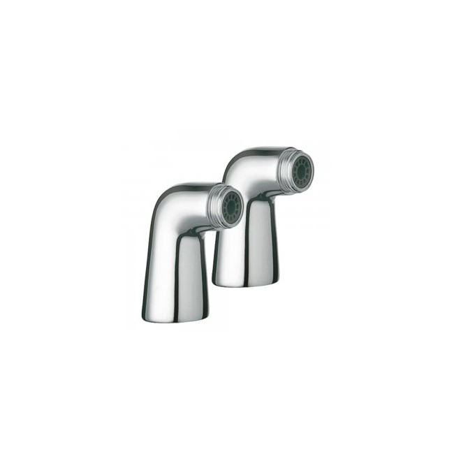 Adaptateur coudé baignoire/douche 2 unités avec silencieux - TRES 134870