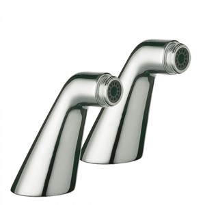 Adaptateur coudé baignoire/douche 2 unités avec silencieux - TRES 134871