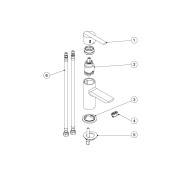 Mitigeur lavabo  - TRES 181103