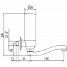 Robinet électronique de lavabo une seule eau - TRES 09217101