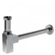 Siphon de lavabo apparent télescopique chromé  - TRES 13463420