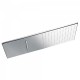 Douches murales acier inoxydable anticalcaire 2 types de jet (Pluie/Cascade). 280x550 mm. - TRES 29990301